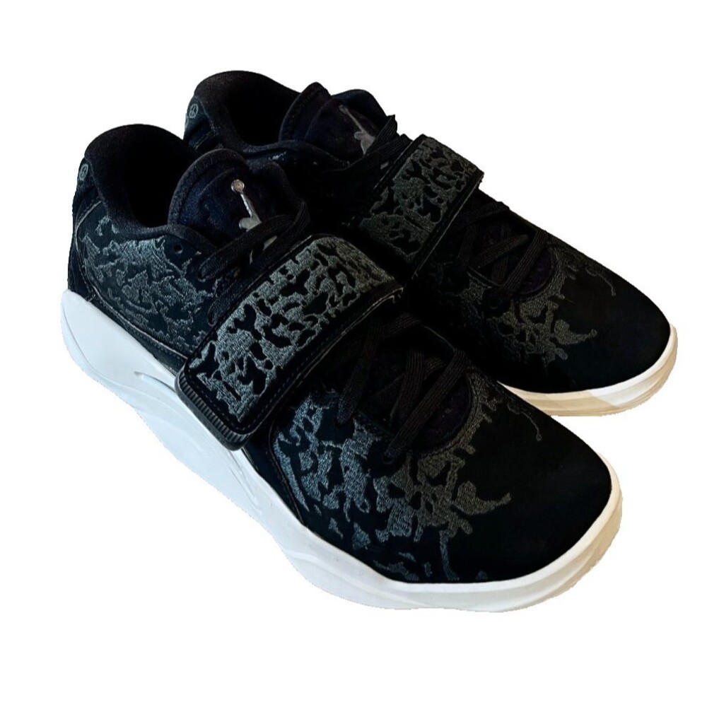 NIKE Size 9 Mens Jordan Zion 3 M.U.D. SE PF Black Dark Ash FN1714-002 NEW